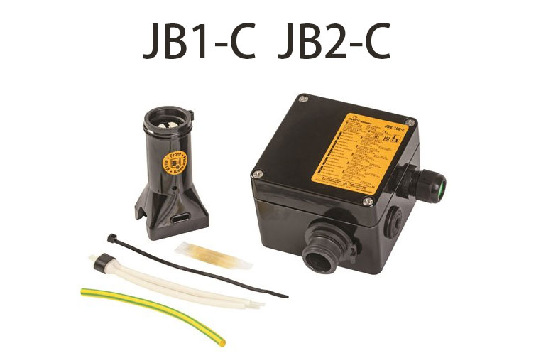  美国瑞侃 JB1-C JB2-C 自调控电伴热带专用防爆电源接线盒